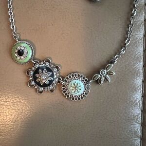 Lia Sophia “Botanical” Necklace & Earrings Set